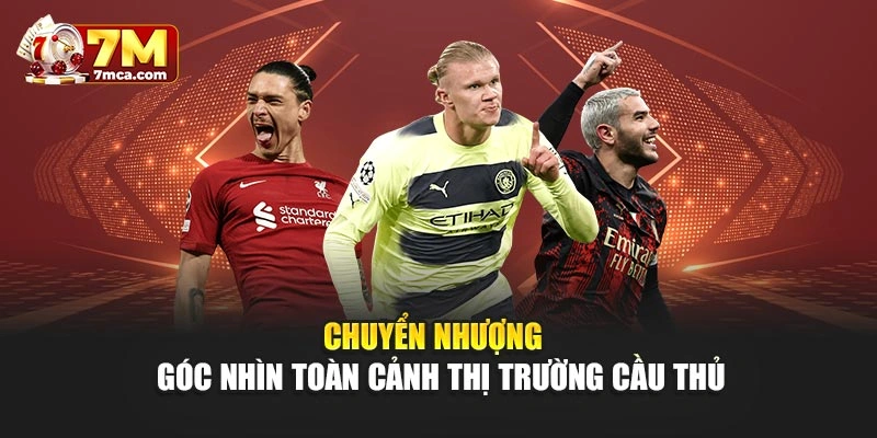 Chuyển Nhượng – Góc Nhìn Toàn Cảnh Thị Trường Cầu Thủ